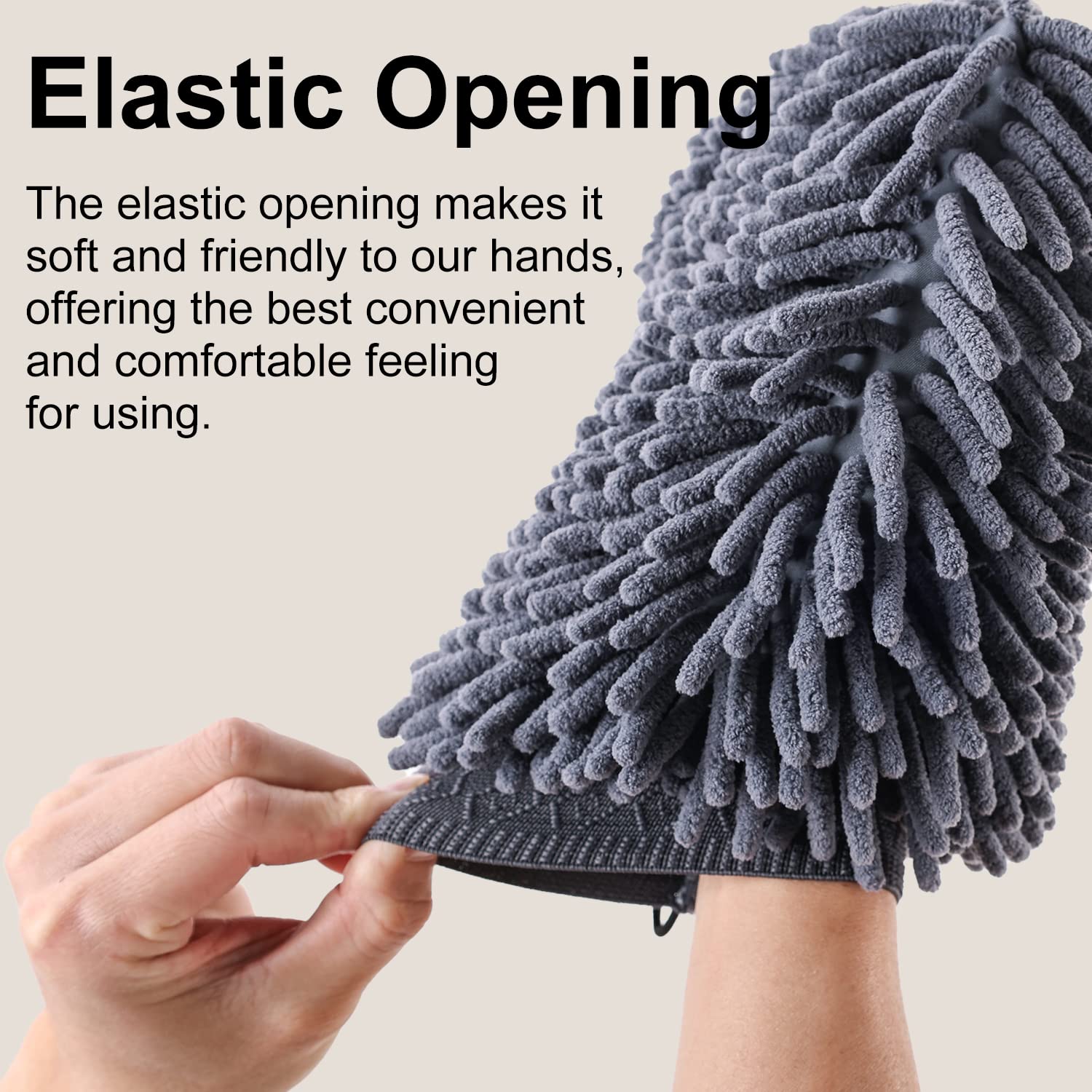 DogLemi Dry Bath Gloves muddy coat dirt removal for efficient grooming