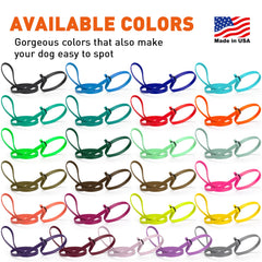Dogline Biothane Durable Leash Closeup Material — high-strength, weather-ready strength.