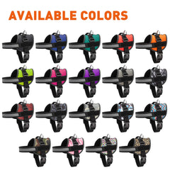 Dogline harness with handle provides added control during training or walking.