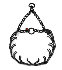 Dogline Herm Sprenger prong collar with swivel attachment for secure leash control.