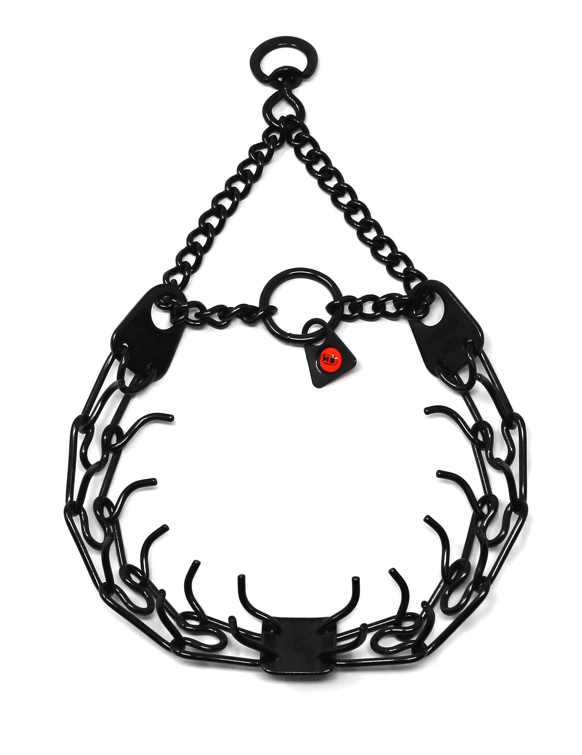 Dogline Herm Sprenger prong collar 16-inch swivel image for smoother training.