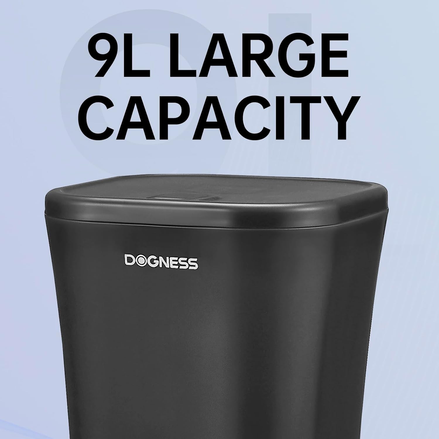 DOGNESS dry kibble compatibility ensures smooth dispensing with 0.2–0.6 inch bites.