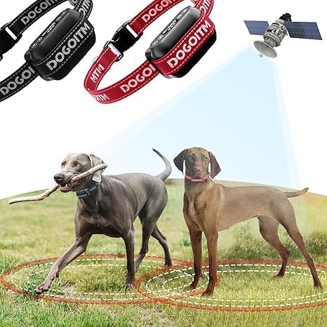 DOGOITM GPS wireless fence main unit for outdoor containment.