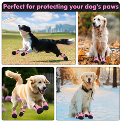 DOGOYS botas para perros, suela antideslizante mejora tracción en caminatas