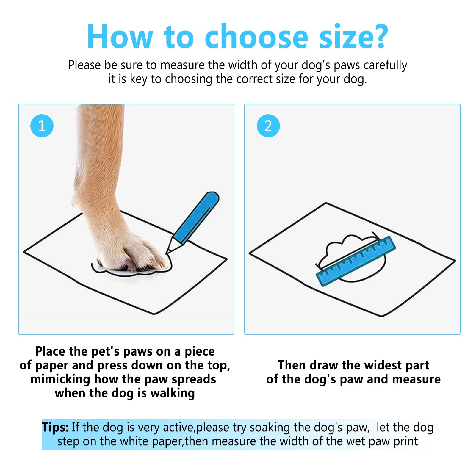 DOGOYS dog-shoes easy-clean-design makes post-walk cleanup quick and simple