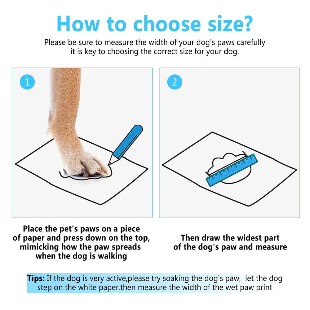 DOGOYS dog-shoes easy-clean-design makes post-walk cleanup quick and simple