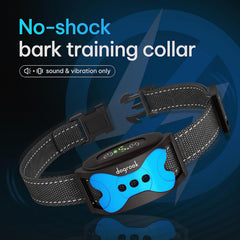 DogRook vibration mode 1 delivers gentle feedback for calm corrections.
