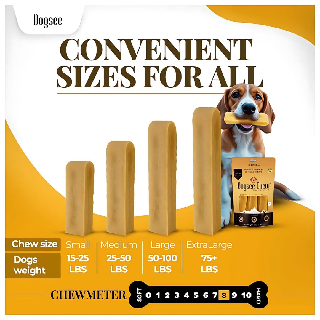 Dogsee Yak Chews aroma-free option — mess-free snacking