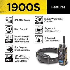 Dogtra 1900S long-range coverage enabling training beyond the yard.
