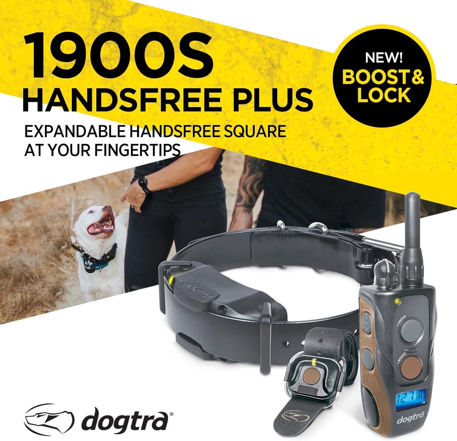 Dogtra 1900S High-output e-collar supports strong cues for larger dogs