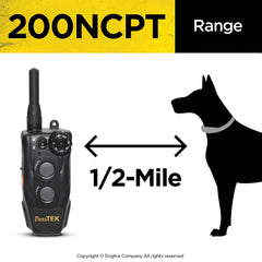 Dogtra 200NCPT waterproof design ready for outdoor training in rain or yard