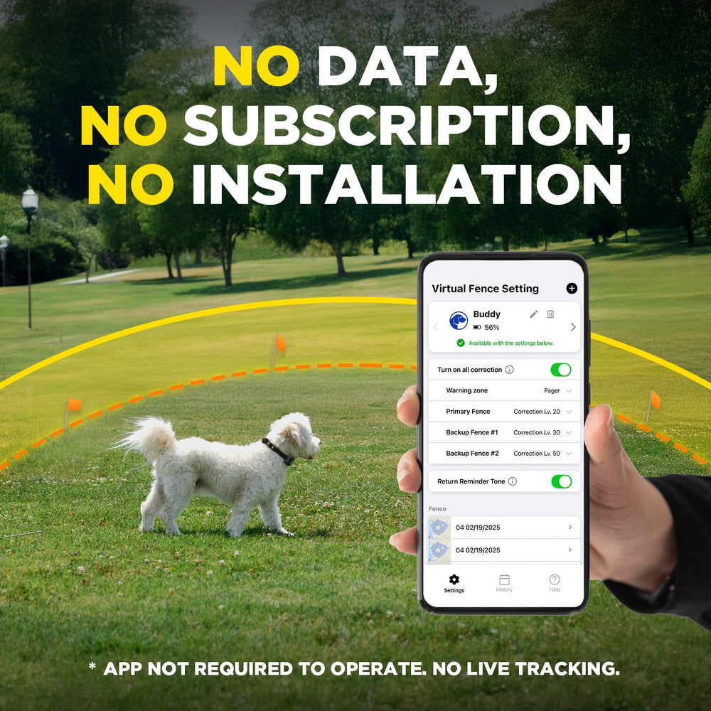 Dogtra GPS Fence setup in minutes without digging or wifi