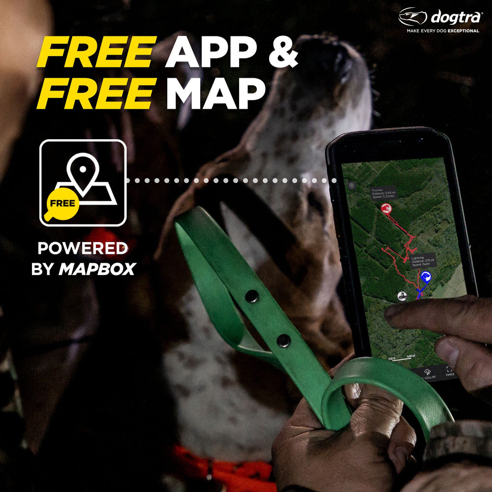 Dogtra Pathfinder 2 geo-fence alerts help keep training within boundaries