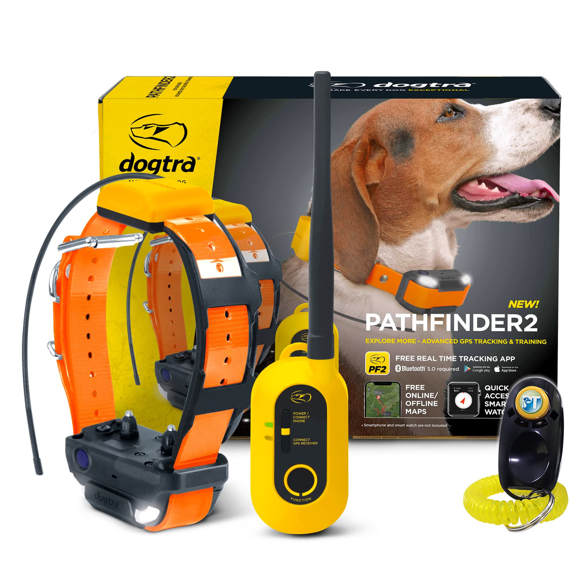 Dogtra Pathfinder 2 remote with 9-mile range for reliable field training