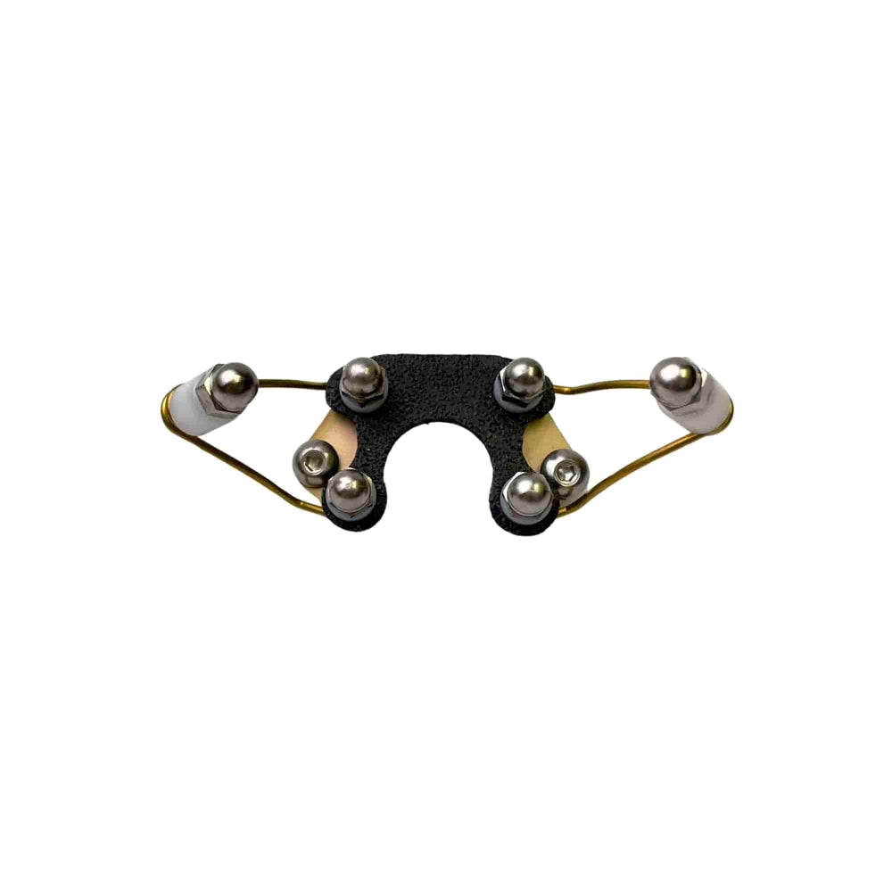 Dogtra Titanium Winged Points fit securely on X-Series receivers for consistent contact.