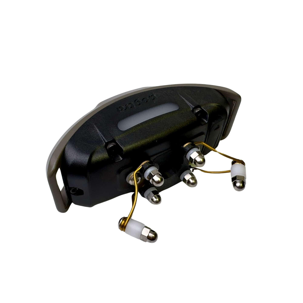 Dogtra Winged Points secure-fit during movement maintains steady stimulation during activity.