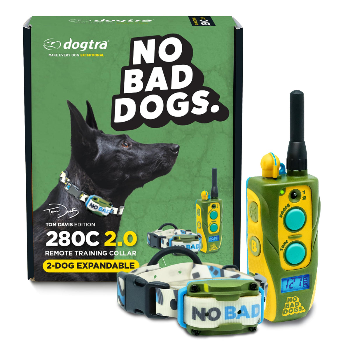 Dogtra Tom Davis 280C 2.0 remote transmitter for precise training control