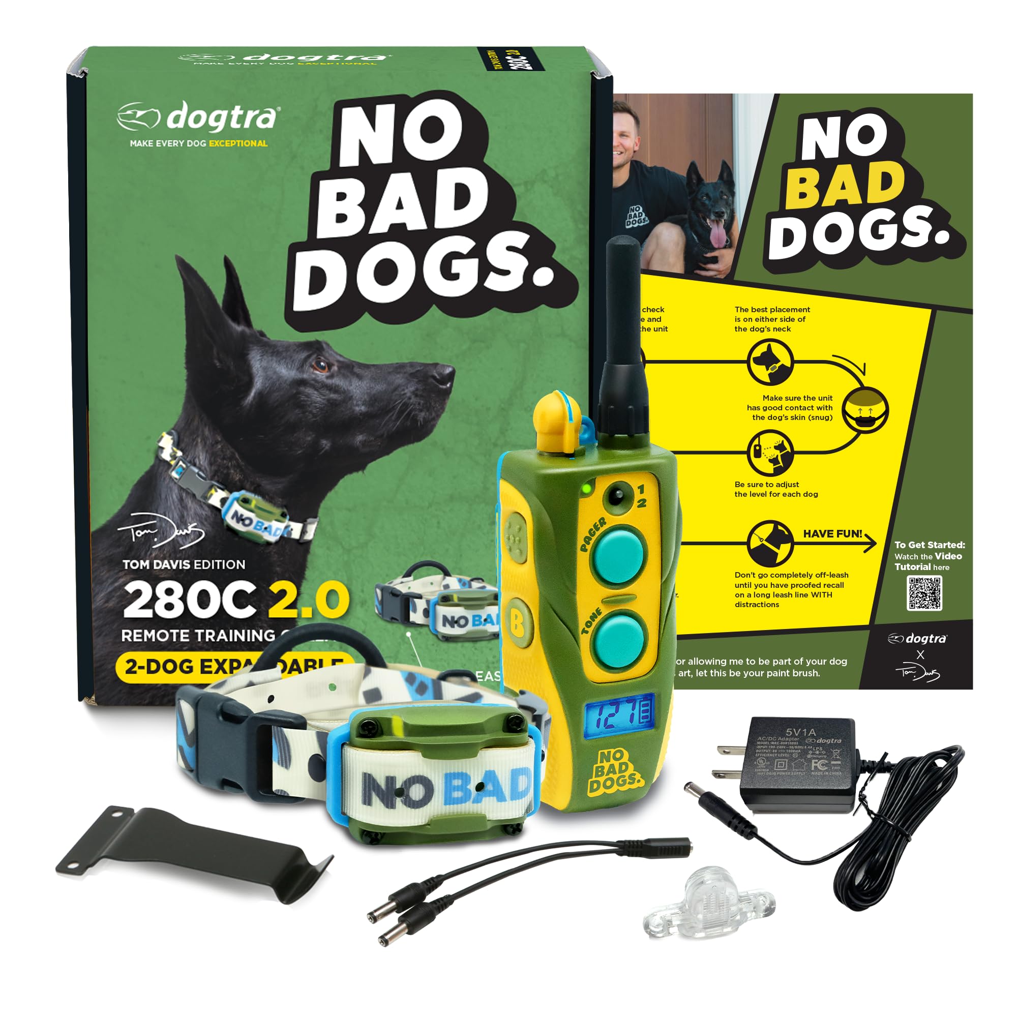 Dogtra Tom Davis 280C 2.0 training in action with vibration mode