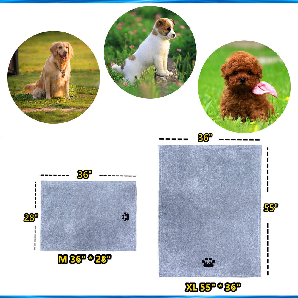 Dogvingpk dual-purpose towel doubles as a small pet blanket.