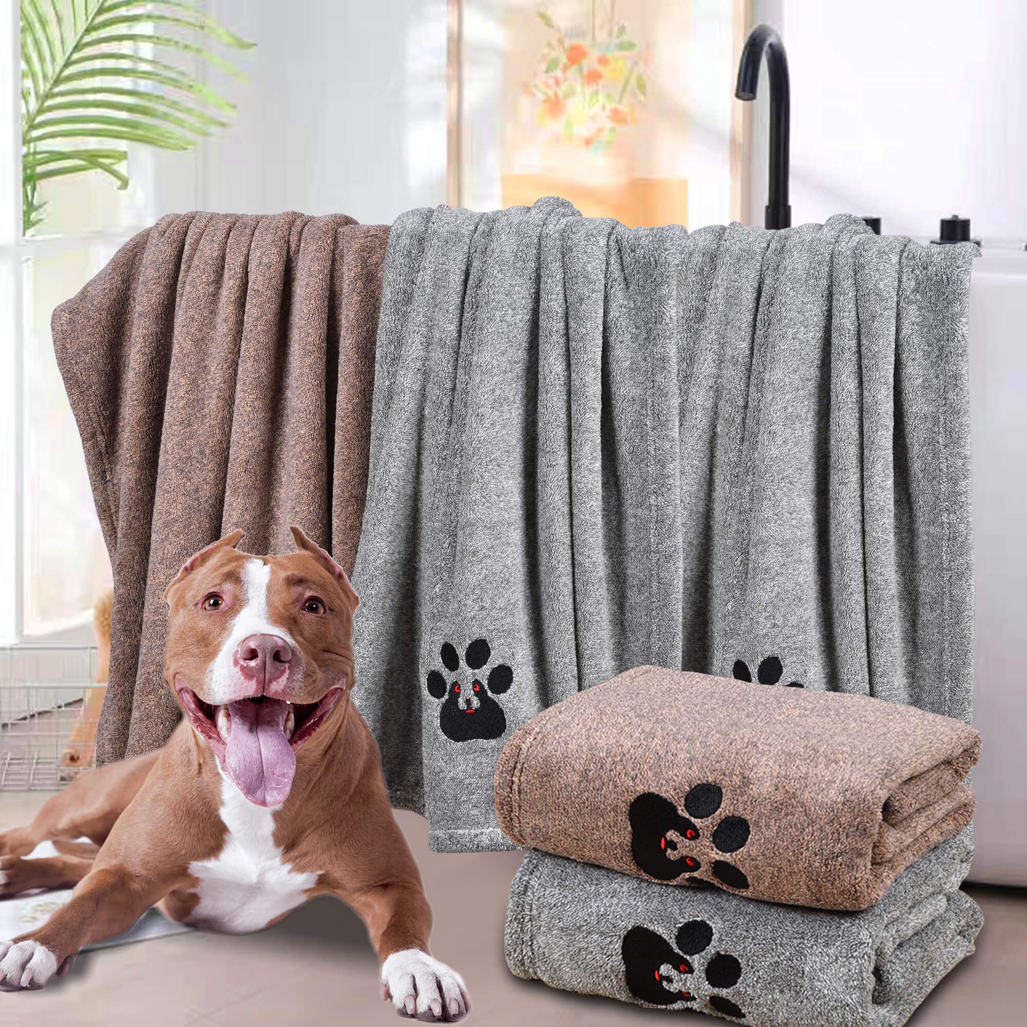 Dogvingpk travel-ready towel on the go for on-the-go pet care.