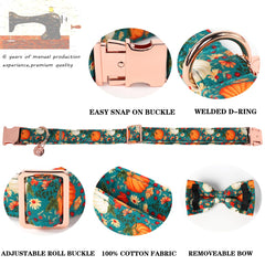 DOGWONG soft cotton collar material delivers gentle daily comfort