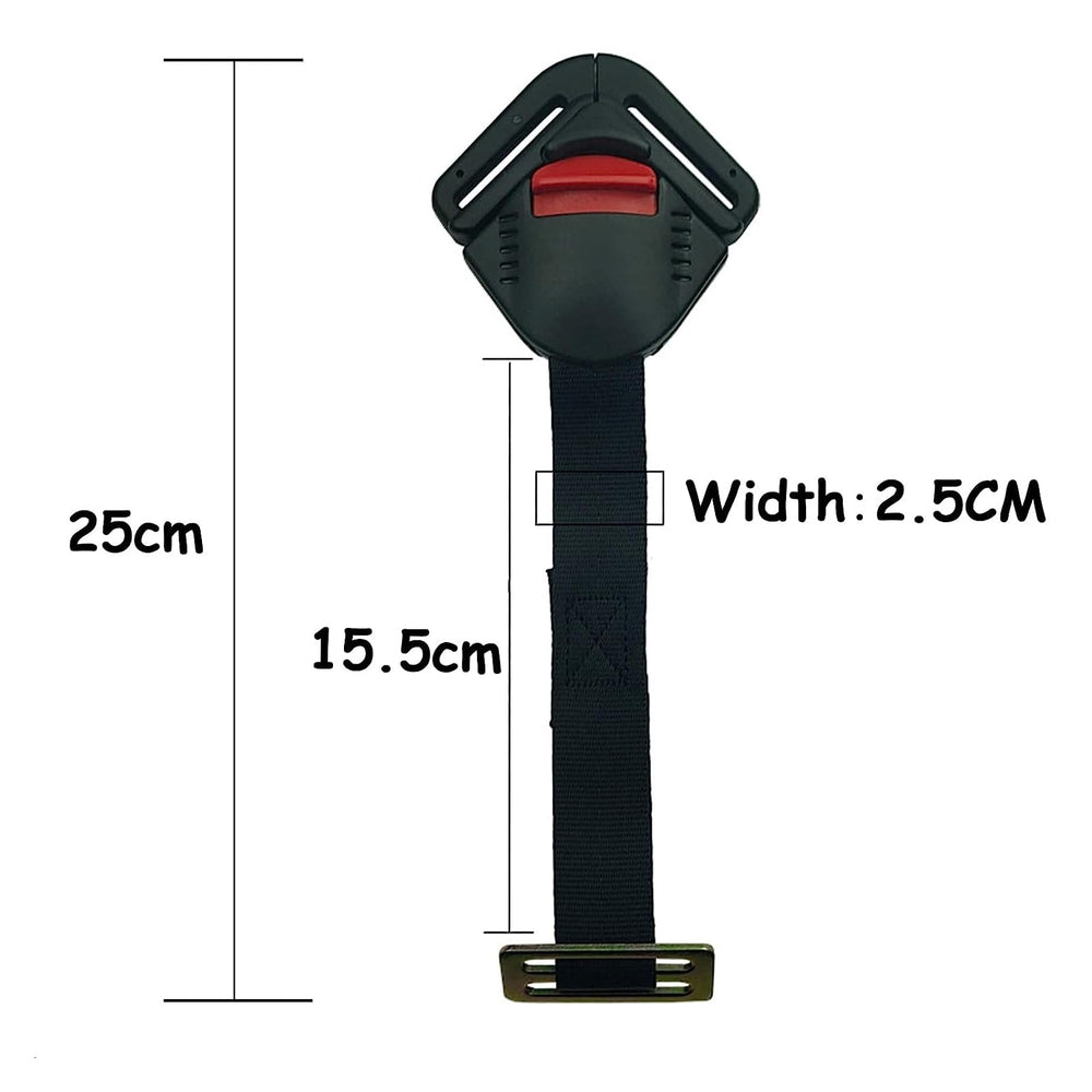 Dogxiong baby seat clip side detail highlights easy grip for quick attachment.