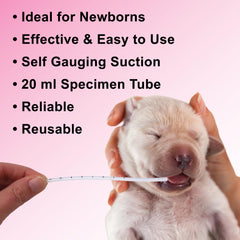 Dogzymes Delee Style suction catheter sterile-pack—sterile packaging ready for immediate use.