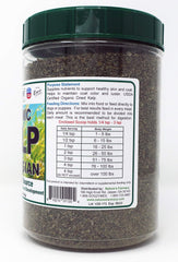 Dogzymes Organic Norwegian Kelp powder demonstrates coat-friendly minerals for healthier fur.