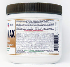 Dogzymes Probiotic Max served on food dish for daily support