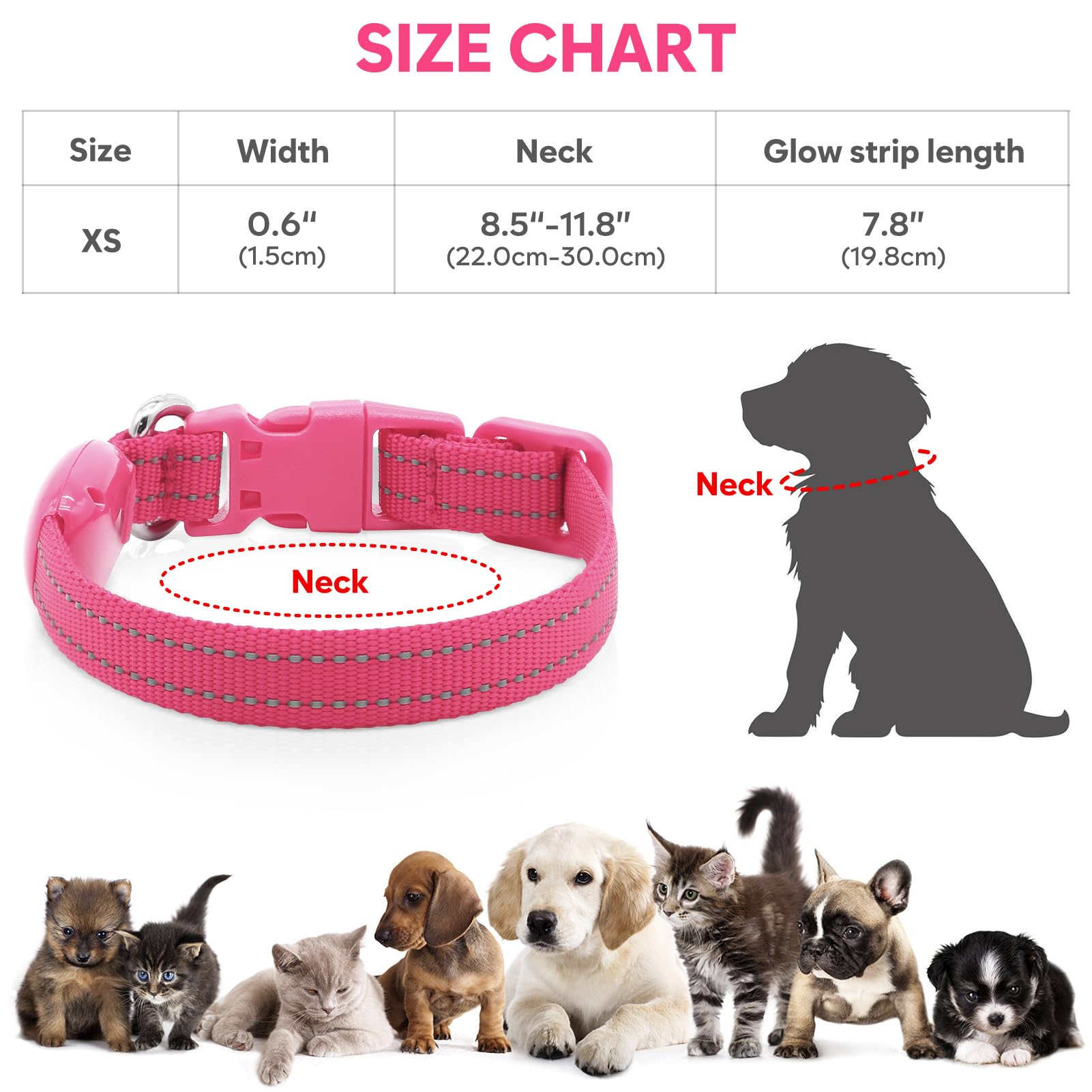 Domagiker five-color options let you match pet style.