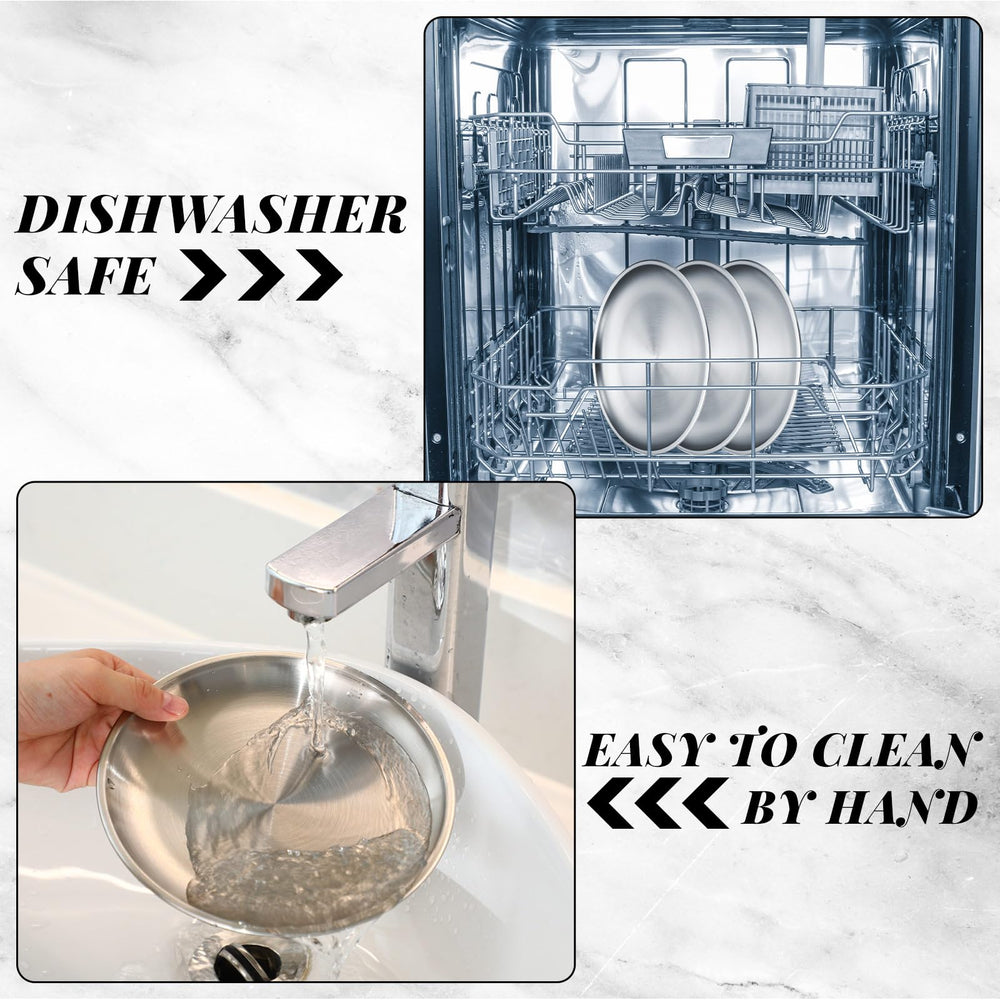 Domensi 6.7-inch shallow bowls provide easy food access for many cats.