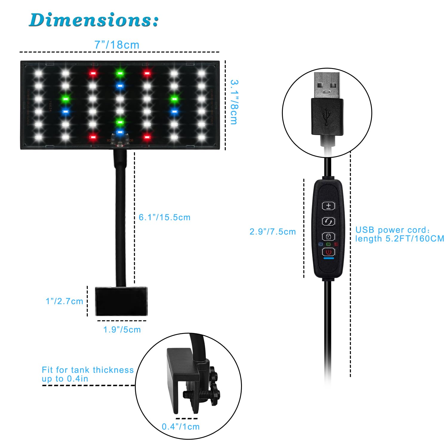 DOMICA full-spectrum 42-LED setup image enables natural day-to-night cycles in terrariums.