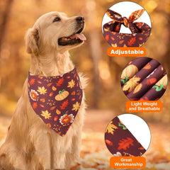 Doncida give thanks text bandana communicates festive spirit during holidays and photo sessions.