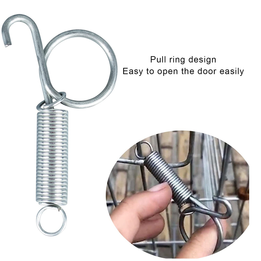 Dong Huang easy installation for cages thanks to spring tension.