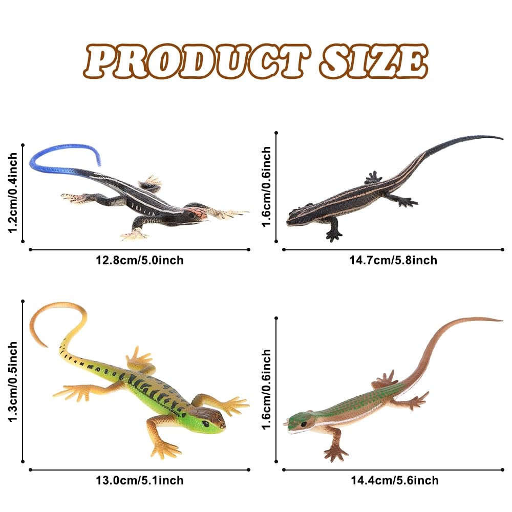 DONGKER cat lizard toy yellow - four colors encourage rotating playtime.