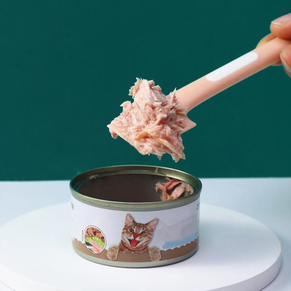 DonLeeving pet spoon has a smooth surface for easy cleaning.
