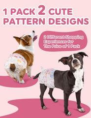 Dono Dog Diapers 48-pack for households with multiple dogs