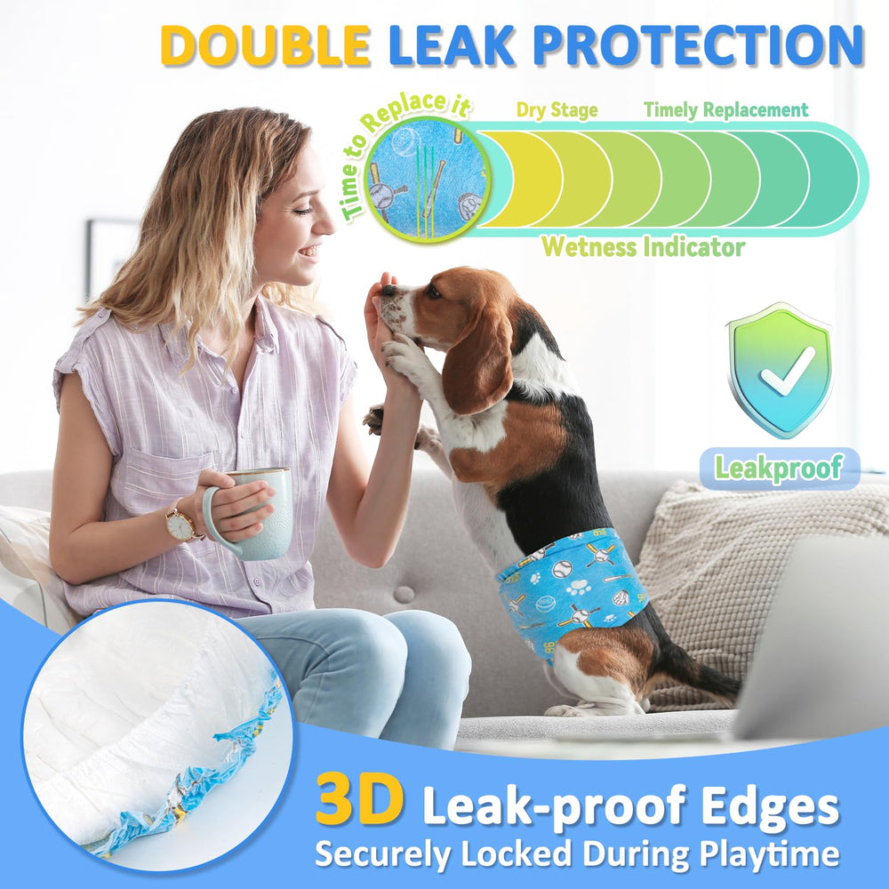 Dono dog diapers on-the-go use keeps homes clean during travel.