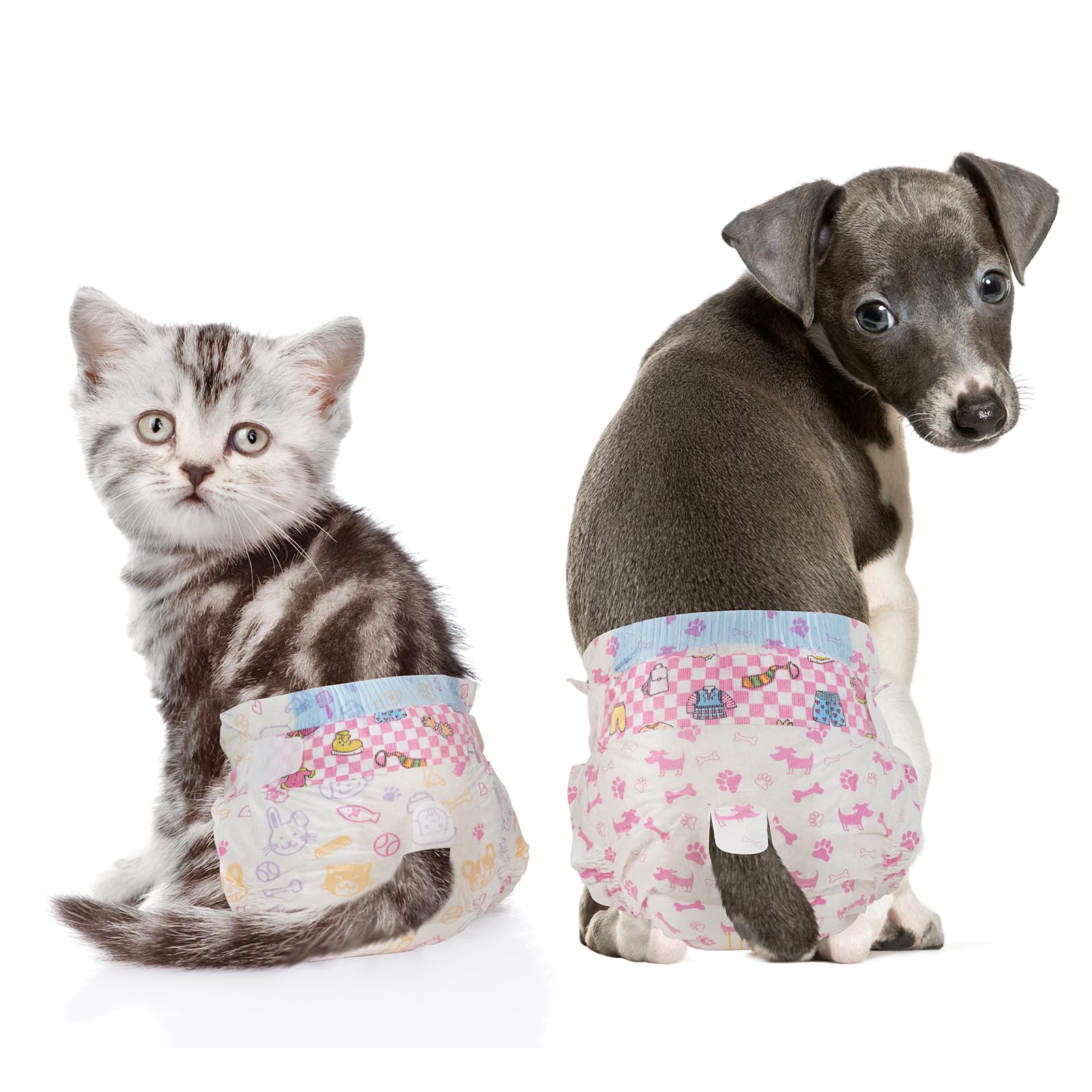 Dono Dog Diapers XS size fits tiny breeds like Chihuahuas