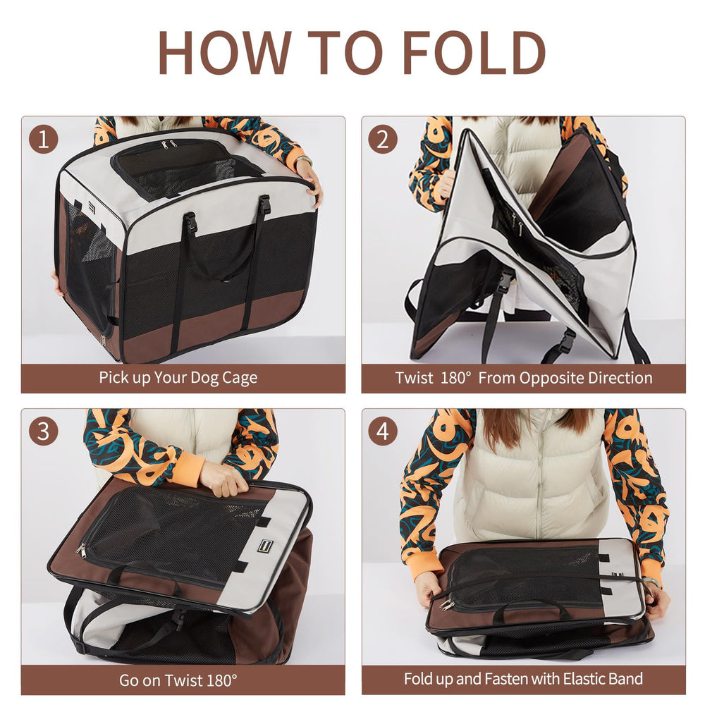 DONORO dog kennel removable pad provides washable comfort during stays