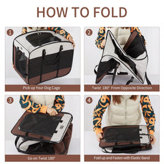 DONORO dog kennel removable pad provides washable comfort during stays