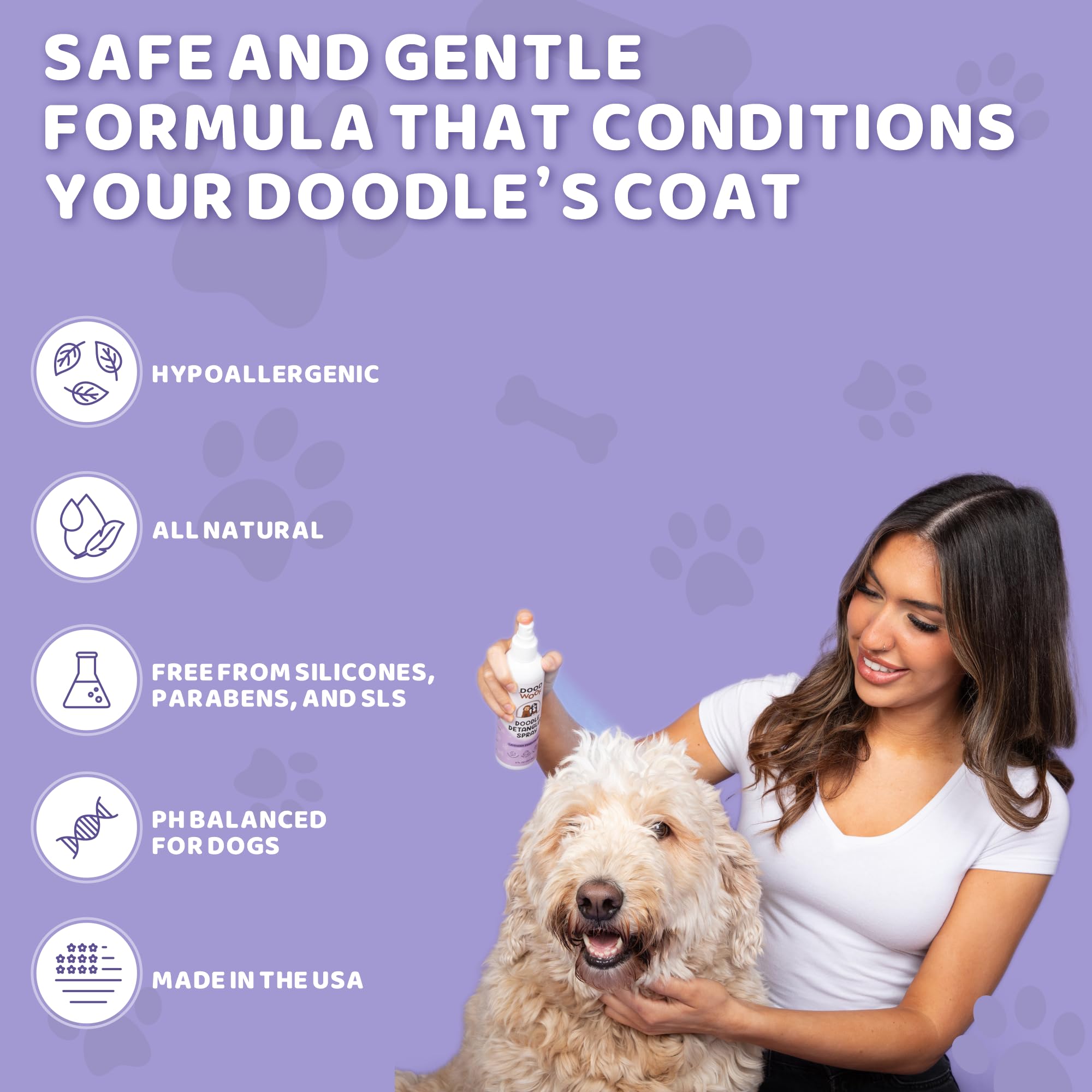 DOOD WOOF healthy-shiny-coat closeup highlights nourished, glossy fur.