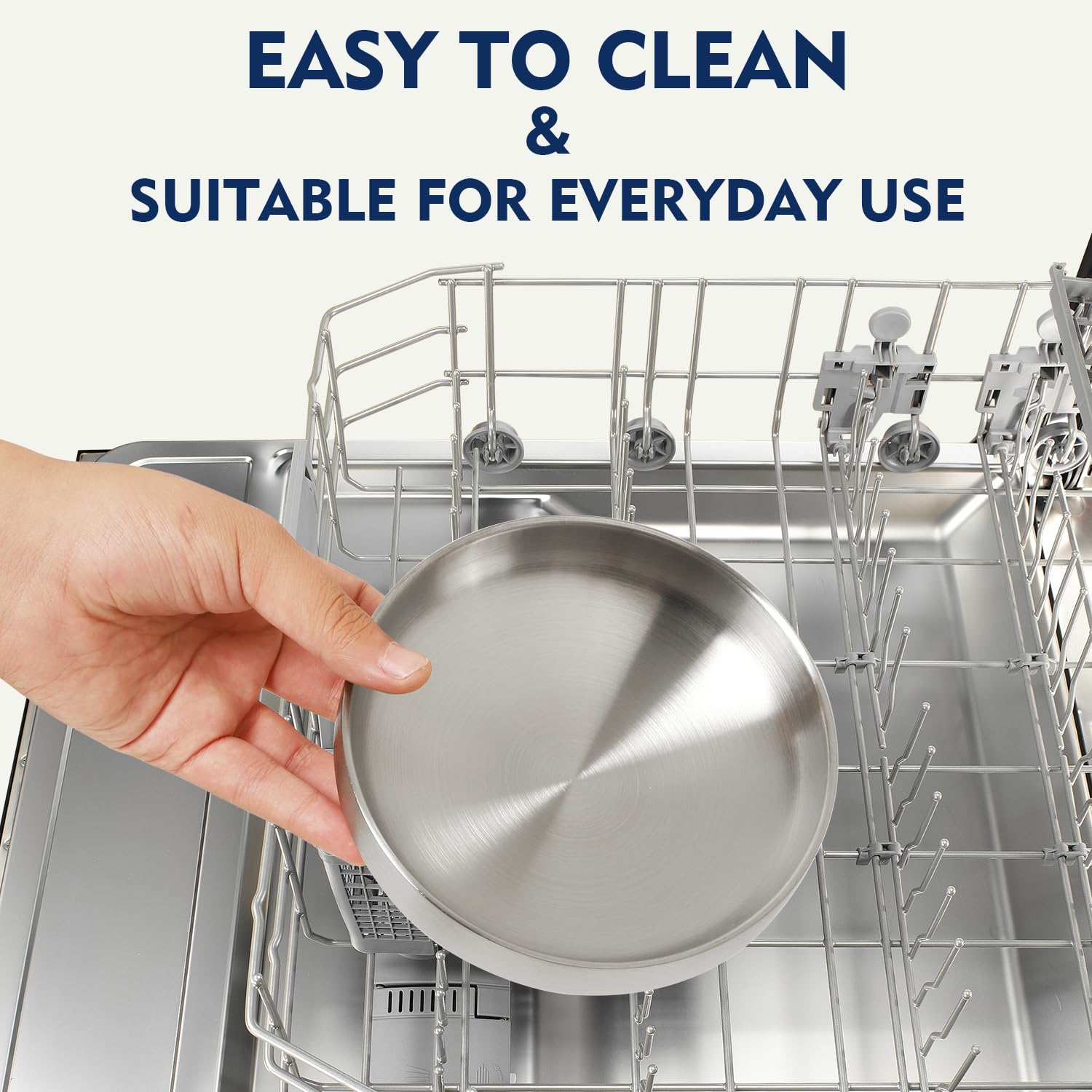 DoogCat dishwasher-safe bowls enable quick cleanup after meals.