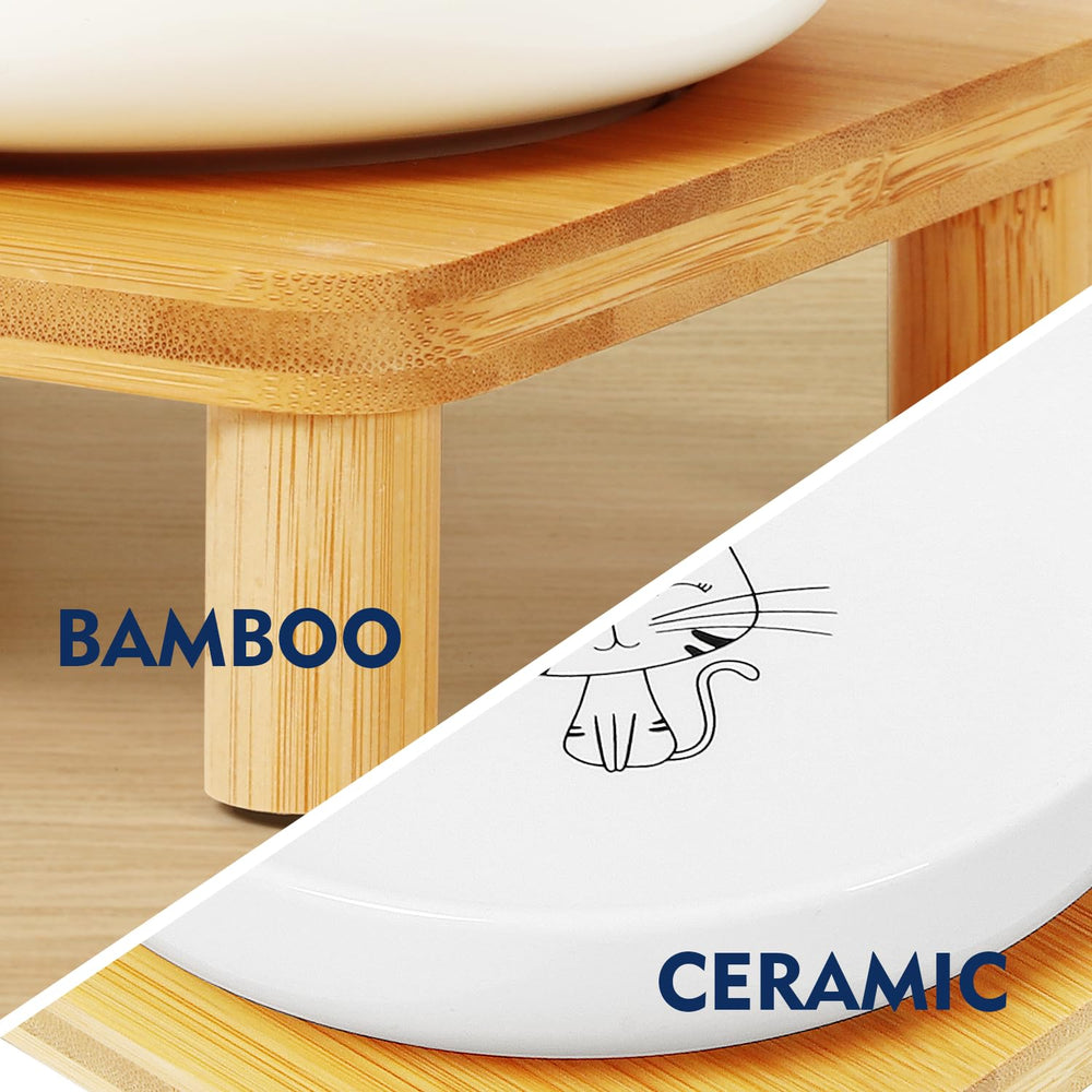 DoogCat whisker-friendly design reduces whisker fatigue during meals.
