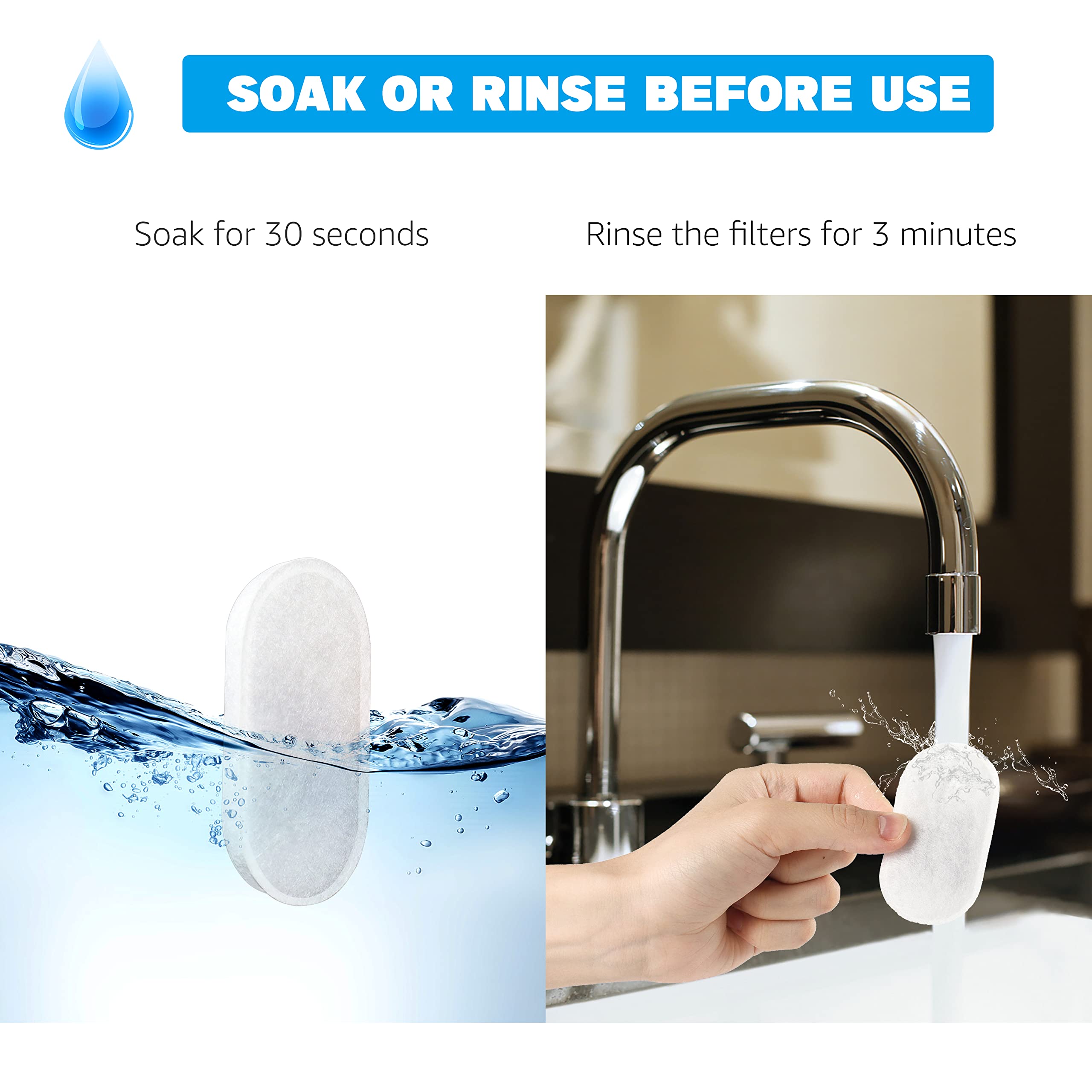 DOOOB ion-exchange resin filter softens water for gentle sipping