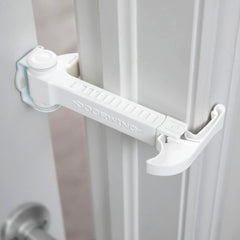 DOORWING installation with knob mount for easy interior door setup.