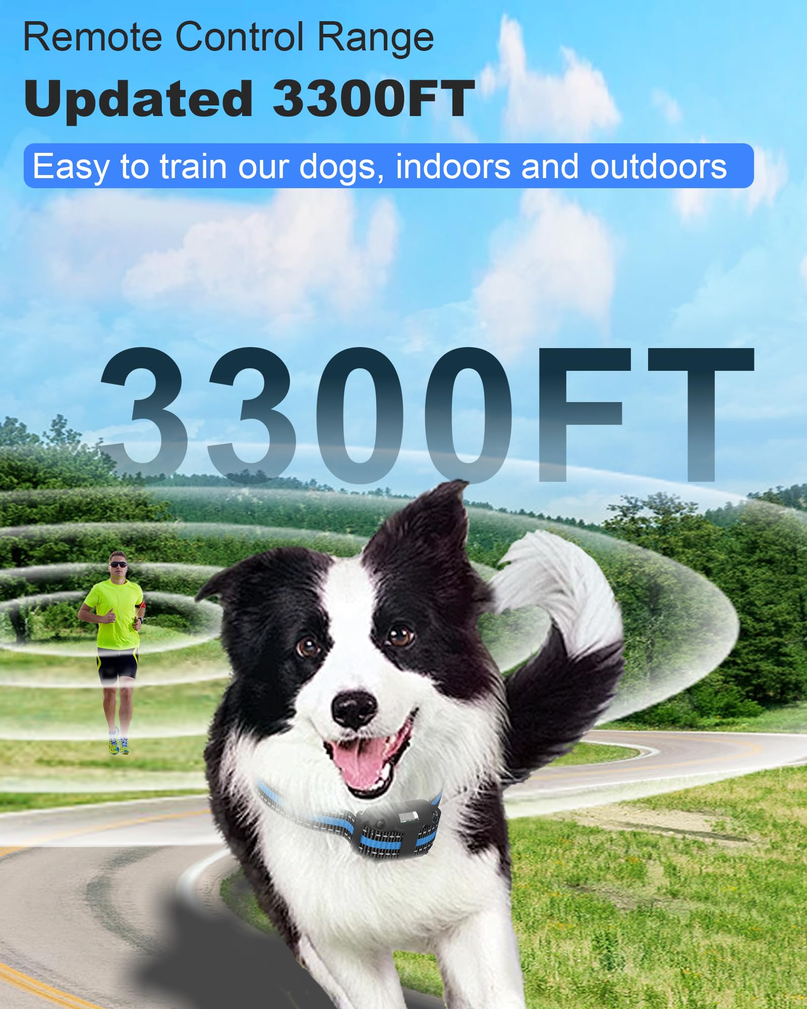 Doparet vibration mode demonstrates gentle signals for sensitive dogs