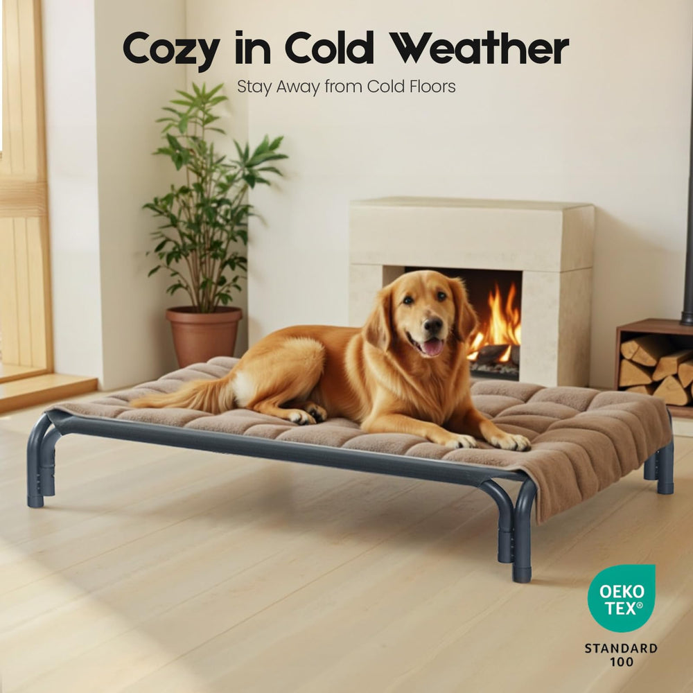 DOPEDIO large dogs image shows cot designed for big companions