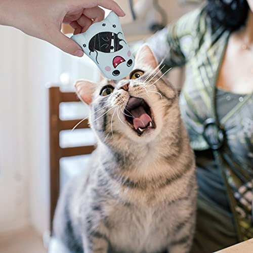 Dorakitten catnip toys packaging card included highlights convenient gift ready set