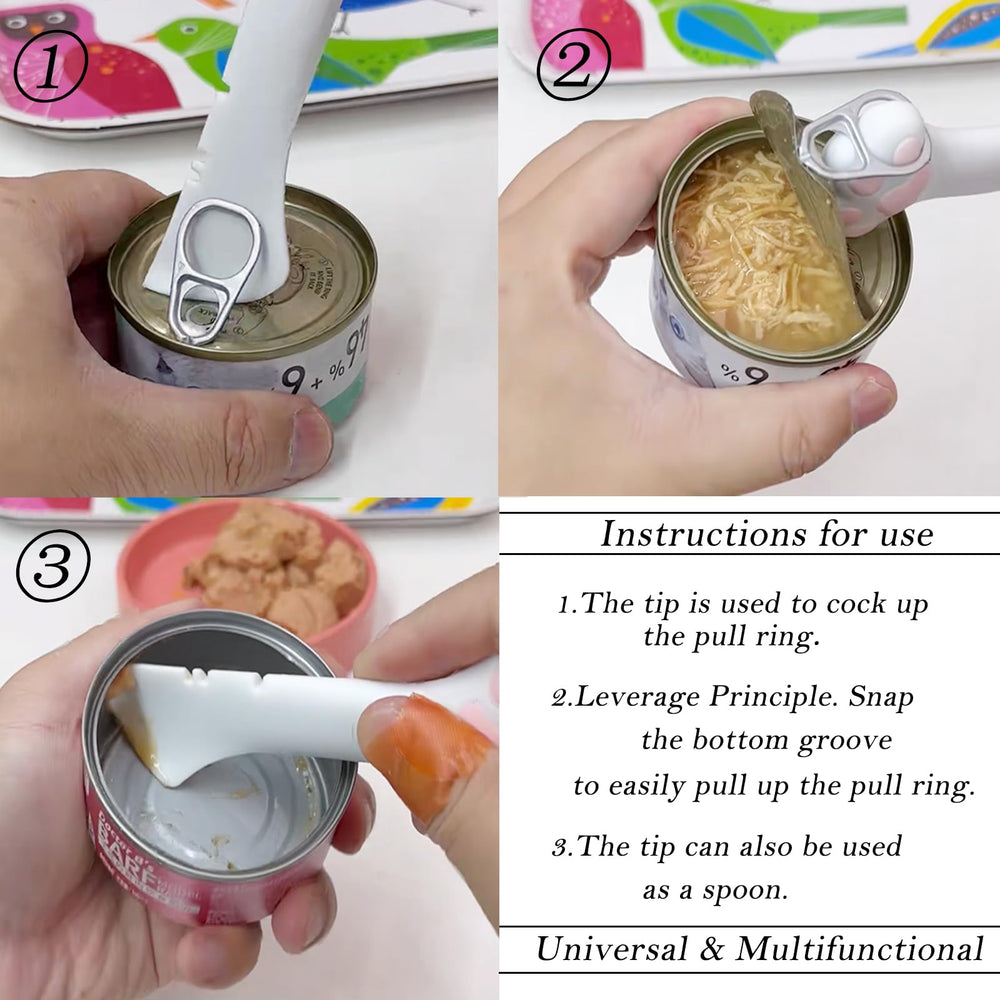 DORUI paw-shaped lids in multicolor seal freshness for cats and dogs.